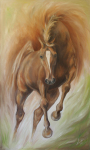 150x 90cm  maslo, holst, napisana na zakaz.