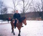 Ооооч упрямая лошадка была.. январь, 2002