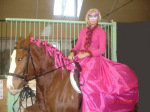 Поздравляем Equestrian.ru с Новым Годом Огненной Свиньи :) (Катя и Реплика)