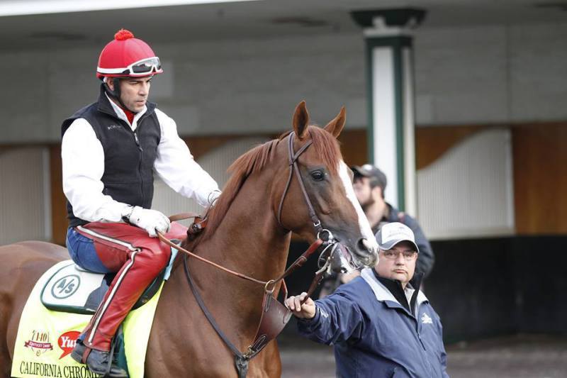 Паддок Churchill Downs 2014 год.