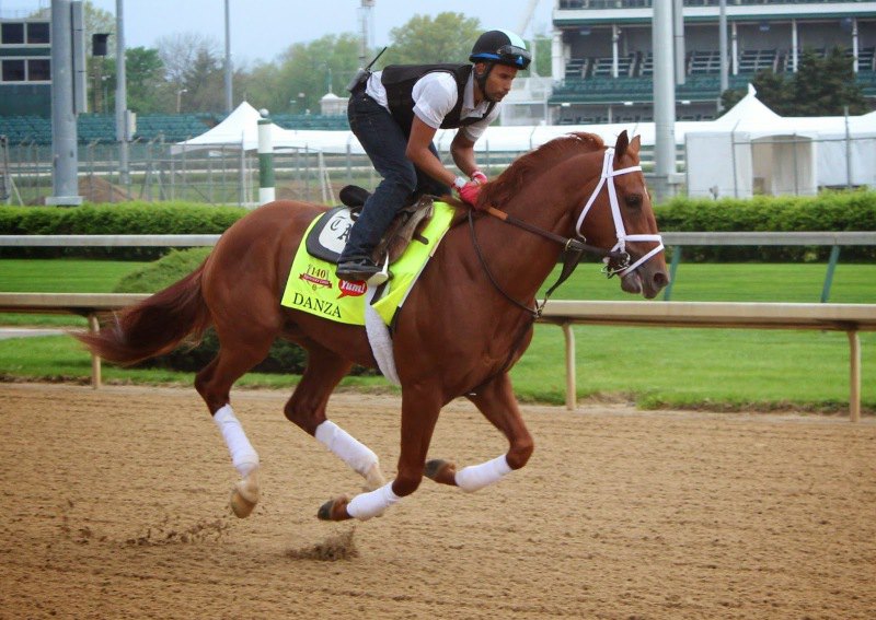 Ипподром Churchill Downs 2014 год, подготовка к первому этапу Тройной Короны - Kentucky Derby.