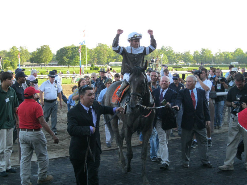 Ипподром Saratoga 2010 год, скачка Travers Stakes.