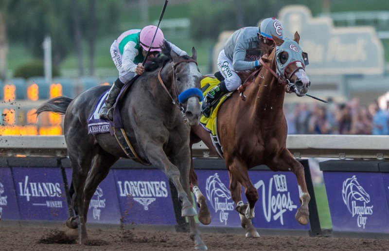 Ипподром Santa Anita Park 2016 год, скачка Breeder's Cup Classic G1