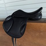 Седло конкурное со сменными ленчиками