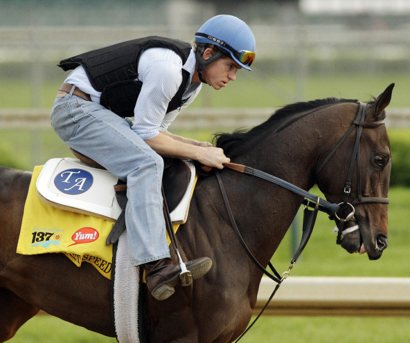 Ипподром Churchill Downs 2011 год, подготовка к первому этапу Тройной Короны - Kentucky Derby.