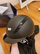 Шлем для верховой езды Pikeur abus AirDuo чёрный,