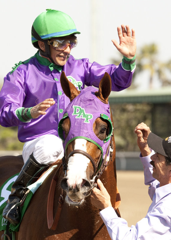 Ипподром Santa Anita Park, скачка Santa Anita Derby 2014 год