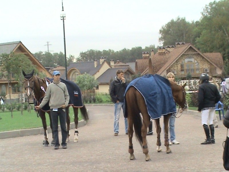 Турнир по конкуру "Хрустальное Седло", 2008 год.