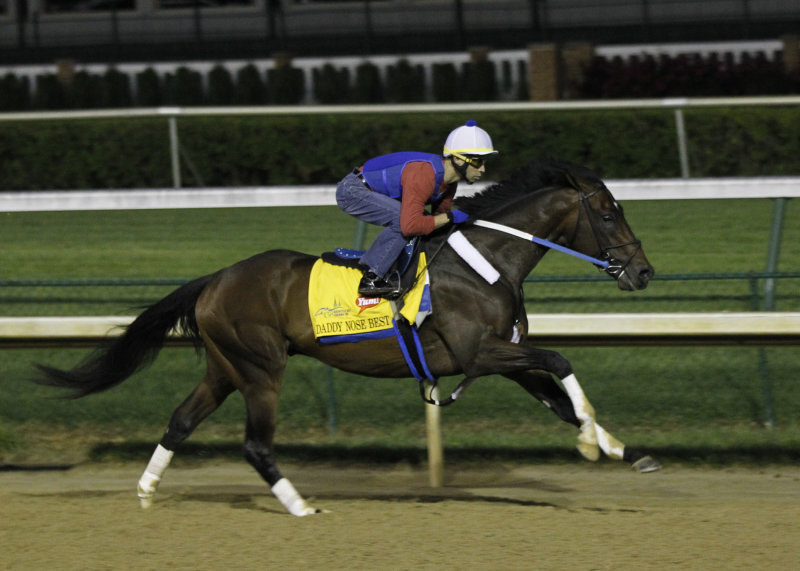 Churchill Downs 2012 год, подготовка к первому этапу Тройной Короны - Kentucky Derby.