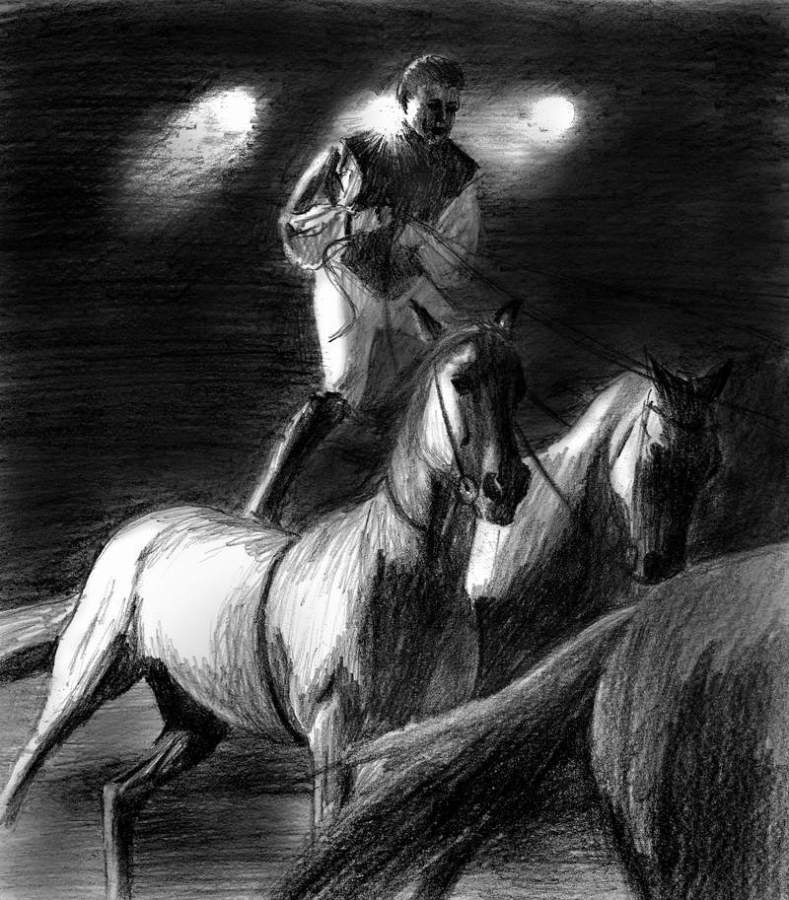 Лоренцо и его лошади      