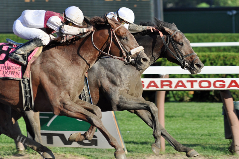 Ипподром Saratoga 2010 год, скачка Travers Stakes.