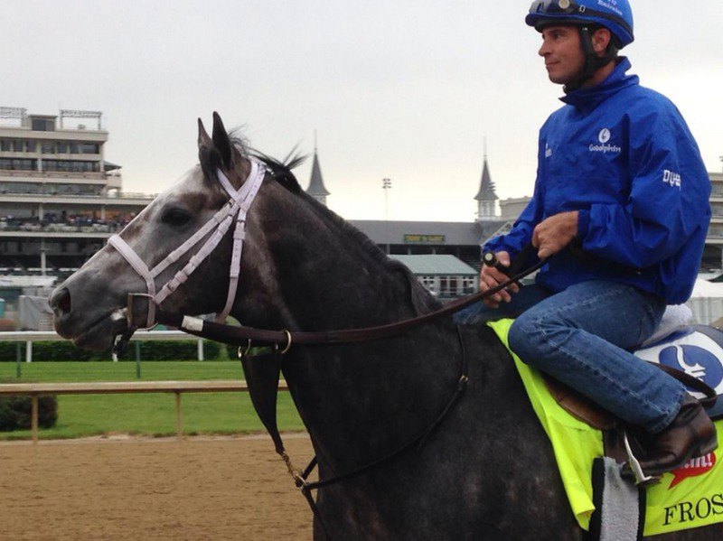 перед Kentucky Derby, Churchill Downs 2015 год.