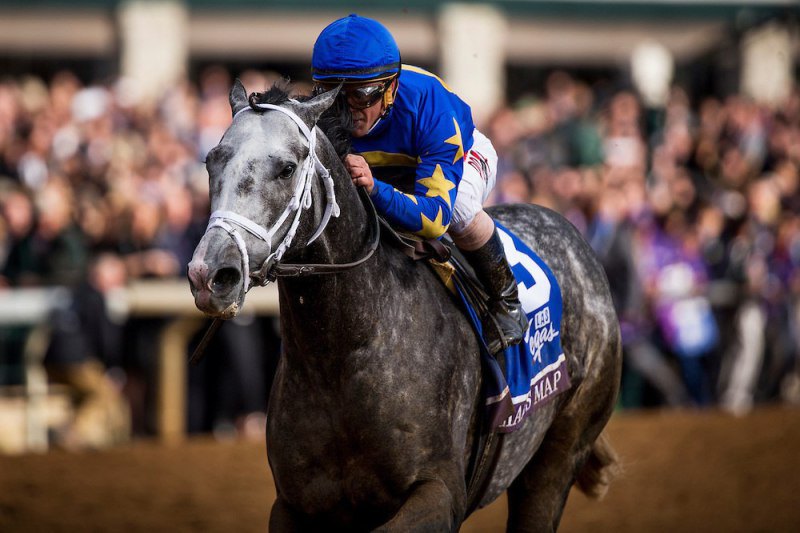 Ипподром Keneland, скачка Breeder's Cup Dirt Mile 2015 год.