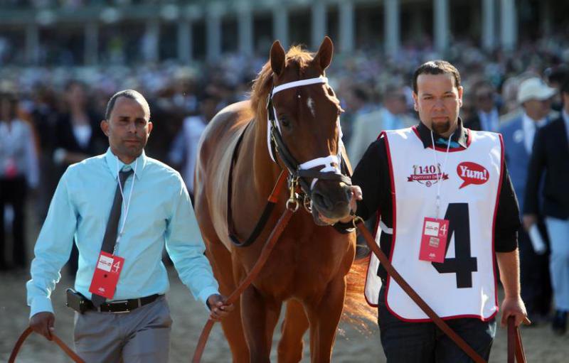 Ипподром Churchill Downs 2014 год, первый этап Тройной Короны - Kentucky Derby.