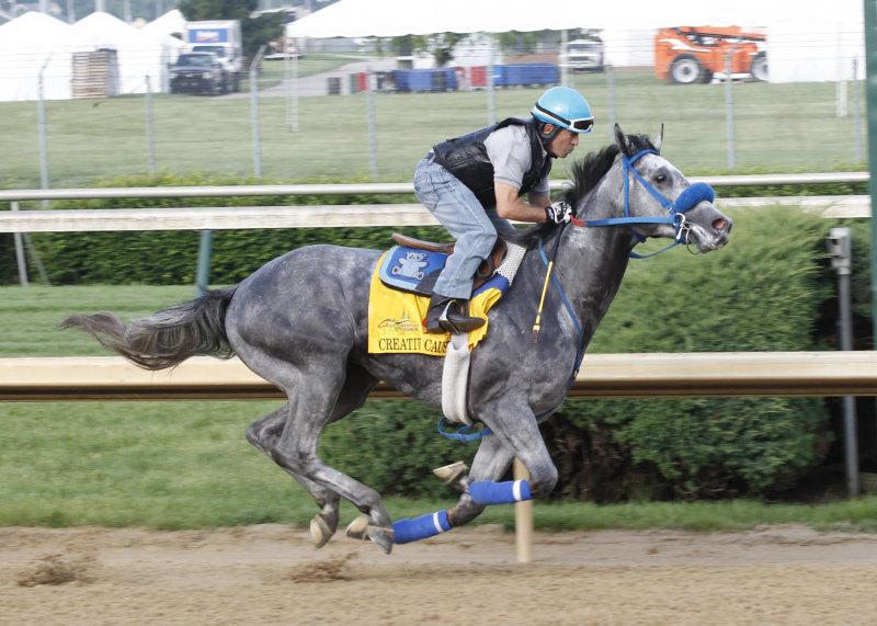 Ипподром Churchill Downs 2012 год, подготовка к первому этапу Тройной Короны - Kentucky Derby.