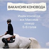 Вакансия коновода