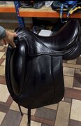 Седло выездковое KM