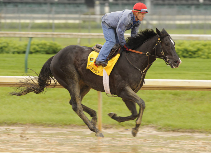 Ипподром Churchill Downs 2011 год, подготовка к первому этапу Тройной Короны - Kentucky Derby.