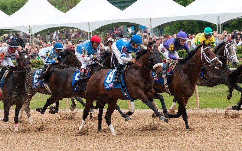 Ипподром Oaklawn Park, скачка Oaklawn Handicap 2016 год.