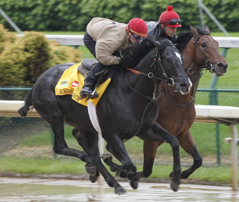 Ипподром Churchill Downs 2011 год, подготовка к первому этапу Тройной Короны - Kentucky Derby.