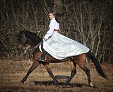 МЕРИН В КОНКУР ПОД РЕБЕНКА