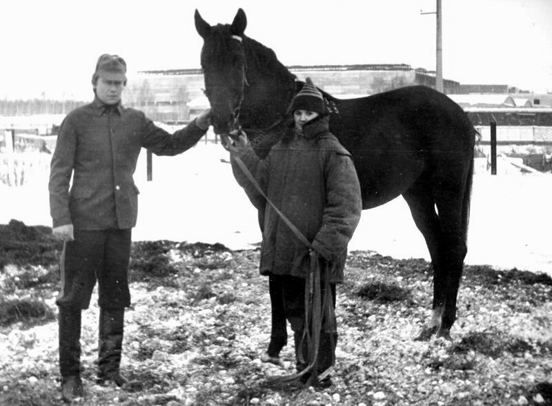 Директор КСБ "Рубин" Шилохвостов Н.А. и Кокорина С. (тренер КСБ "Олимпия") и Гришка