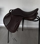 Конкурное седло со сменными ленчиками LH