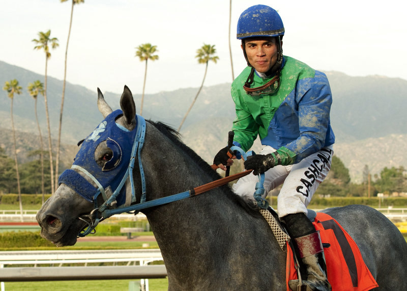 Ипподром Santa Anita Park 2012 год, скачка Santa Anita Derby - Gr. 1