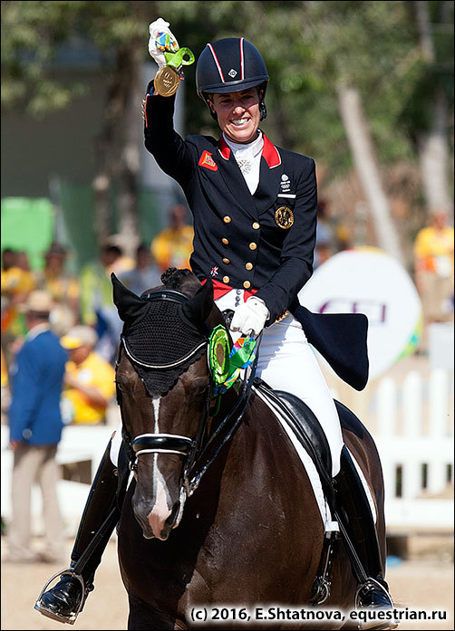 DUJARDIN Charlotte и Valegro - олимпийские чемпионы