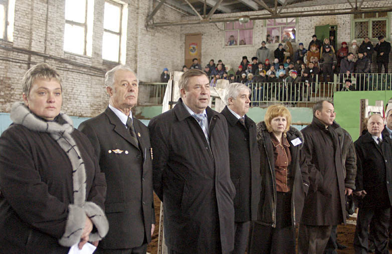 Президент ФКСР Г.Н. Селезнев на параде открытия соревнований