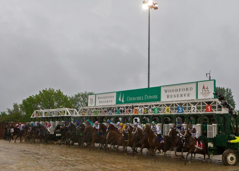 Ипподром Churchill Downs, первый этап ТК - Kentucky Derby