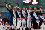 Команда Нидерландов - чемпионы Европы по выездке