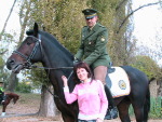 А это немецкая конная полиция
