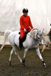 Zanam and me at dressage training. 