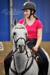 Zanam and me at dressage training