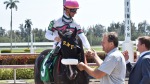 Ипподром Gulfstream Park 2017 год, скачка MSW. 