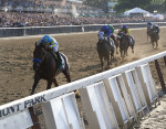 Ипподром Belmont Park, скачка Belmont Stakes (последний этап Тройной Короны) 2015 год.