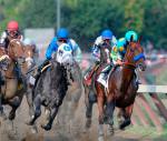 Ипподром Saratoga, скачка Travers Stakes 2015 год.